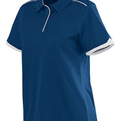 Ladies Wicking Snag Resistant Polyester Sport Shirt